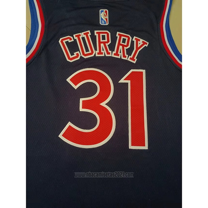 Camiseta Philadelphia 76ers Ben Paul Millsap #31 Ciudad 2021-22 Azul